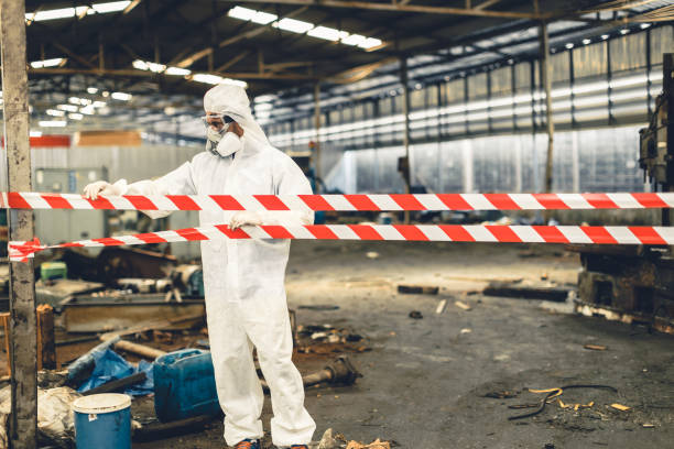 Professional Drug Lab Cleanup technician working in Fairfield, CA